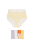 5pk Cotton Rich Printed Full Briefs