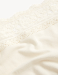 5pk Cotton Rich Printed High Leg Knickers