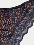 5pk Cotton Rich Low Rise Brazilian Knickers