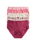5pk Cotton Lycra™ Printed High Rise Shorts