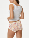 5pk Cotton Lycra™ Printed High Rise Shorts