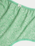 5pk Cotton Lycra™ Printed Full Briefs