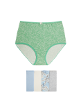 5pk Cotton Lycra™ Printed Full Briefs