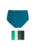 5pk Cotton Lycra™ Printed Full Briefs