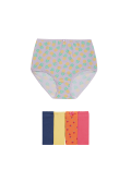 5pk Cotton Lycra™ Printed Full Briefs