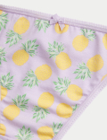 5pk Cotton Lycra™ High Leg Knickers