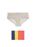 5pk Cotton Lycra™ Printed Low Rise Shorts