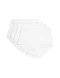 4pk Microfibre Full Briefs
