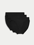 3pk Flexifit&trade; Modal High Leg Knickers