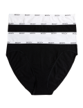 4pk Supima Cotton Rich High Leg Knickers