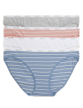4pk Cotton Rich Bikini Knickers