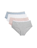 4pk Cotton Rich Low Rise Shorts