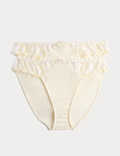 2 Pack Embrace High Leg Knickers