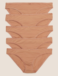 5pk Cotton Rich Low Rise Bikini Knickers
