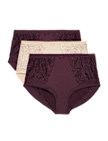 3pk Amelia Lace High Rise Shorts
