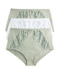 3pk Amelia Lace Full Briefs