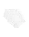 3pk Amelia Lace Full Briefs