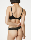4pk All Over Lace Thongs
