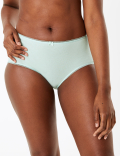 5 Pack Cotton Rich Floral Midi Knickers