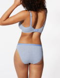Cotton Rich High Leg Knickers