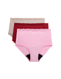3pk Heavy Absorbency Period Full Briefs
