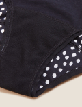 3pk Mixed Absorbency Period Bikini Knickers