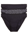 3pk Mixed Absorbency Period Bikini Knickers