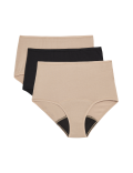 3pk Heavy Absorbency Period Full Briefs
