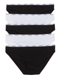 5pk Supima Cotton Body Bikini Knickers