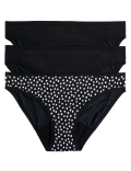 3pk Moderate Absorbency Period Bikini Knickers