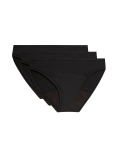 3pk Heavy Absorbency Period Bikini Knickers