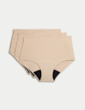 3pk No VPL Heavy Absorbency Period Full Briefs