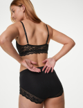 3pk Cotton Rich Lace Full Brief Stoma Knickers