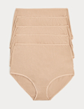 5pk Pure Cotton Full Briefs