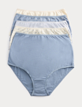 5pk Pure Cotton Full Briefs