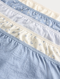 5pk Pure Cotton Full Briefs