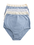 5pk Pure Cotton Full Briefs