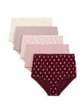 5pk Pure Cotton Full Briefs