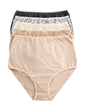 5pk Pure Cotton Full Briefs