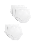 5pk Pure Cotton Full Briefs
