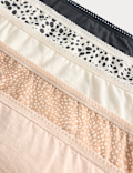 5pk Pure Cotton Bikini Knickers