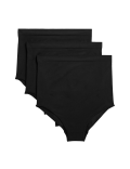 3pk Seamless Over Bump Maternity Briefs