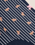 5pk Cotton Lycra Dog Print Low Rise Short