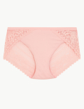 Sumptuously Soft™ Lace High Leg Knickers
