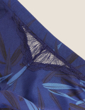 Graphic Floral Lace Cami Set