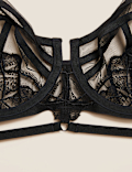 Calvi Embroidery Wired Bustier A-E