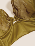 Amalfi Embroidery Longline Plunge Bra A-E