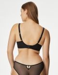 Osaka Embroidery Wired Balcony Bra F-H