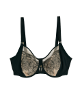Osaka Embroidery Wired Minimiser Bra C-G