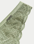 Belize Embroidery Thong